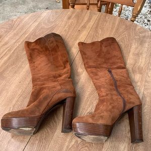 Charles David Platform Mid-Calf Boots Size 9